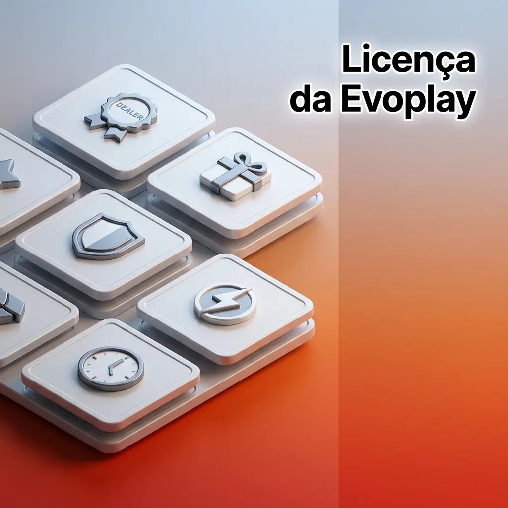 Licença de Curaçao eGaming da Evoplay garantindo jogos certificados com RNG auditado e proteção ao jogador