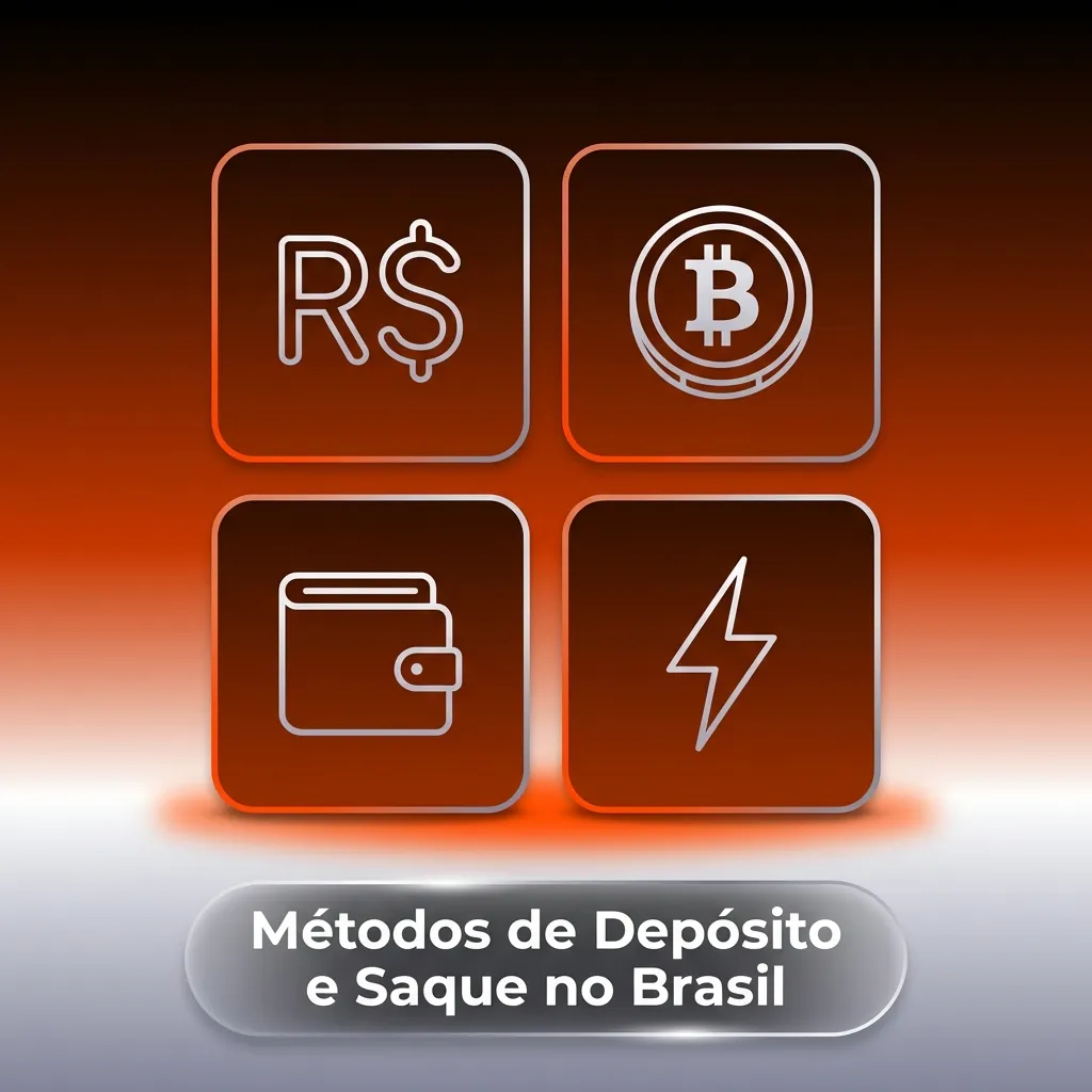 Brazilian casino payment methods including Pix, digital wallets, crypto, credit cards, and bank transfers for deposits