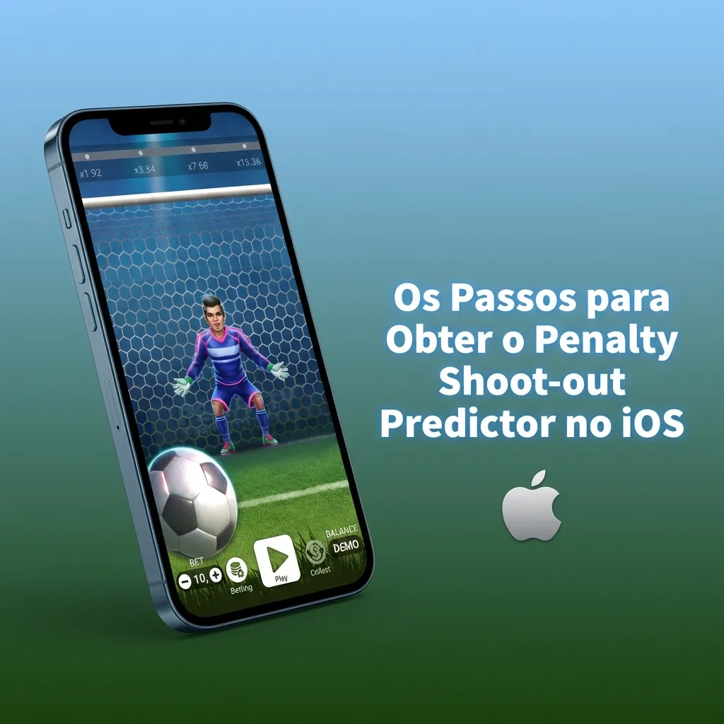 Step-by-step guide showing iOS installation process for Penalty Shoot-out Predictor app with security warnings