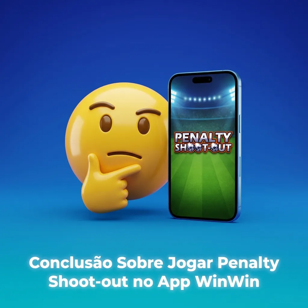 WinWin app oferece Penalty Shoot-out com Pix rápido, RTP 96%, interface leve e suporte em português para jogadores brasileiros.
