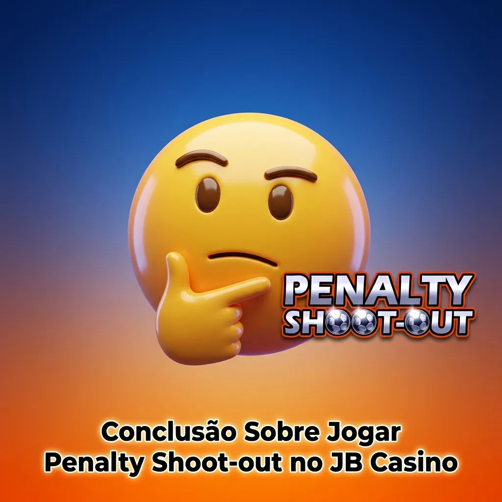 JB Casino platform interface showing Penalty Shoot-out game with Brazilian payment options and mobile app features