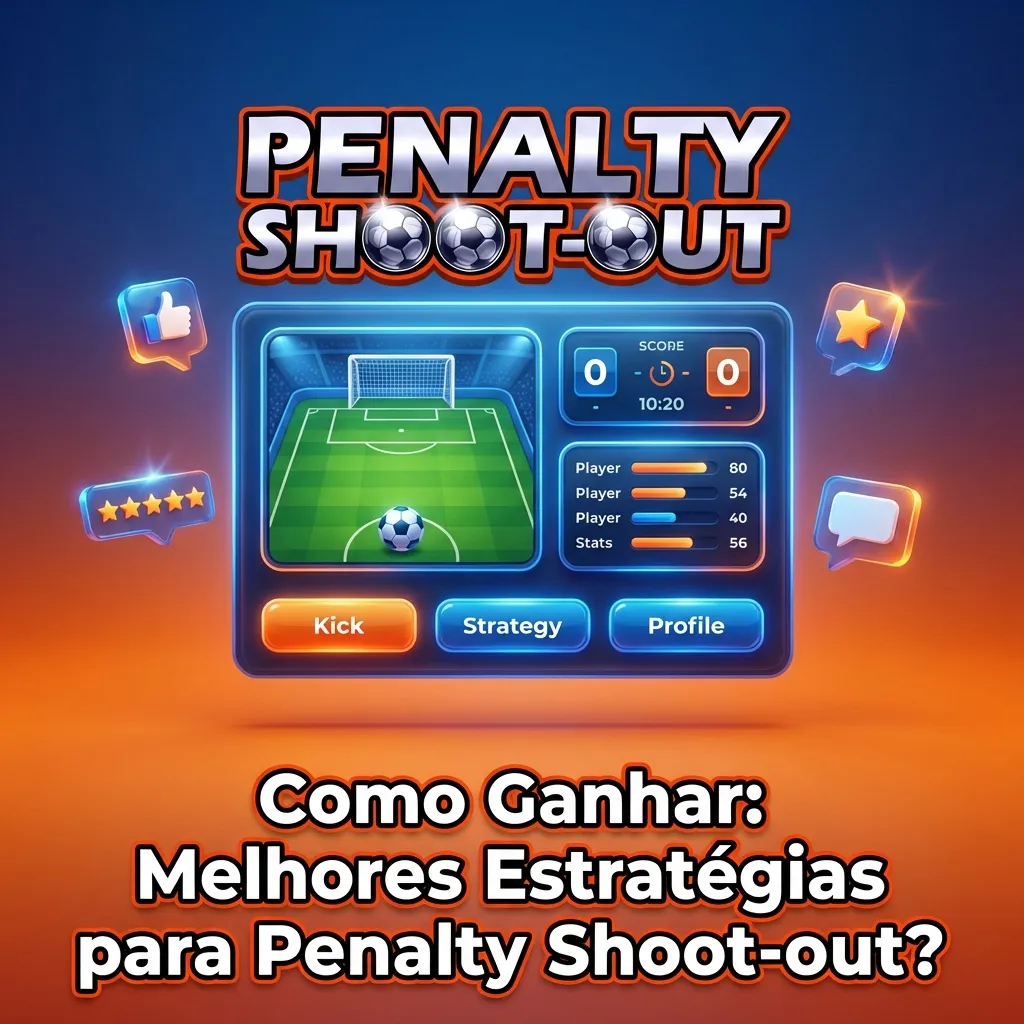 Estratégias para vencer em Penalty Shoot-out: gestão de banca, análise de padrões e progressão controlada de apostas